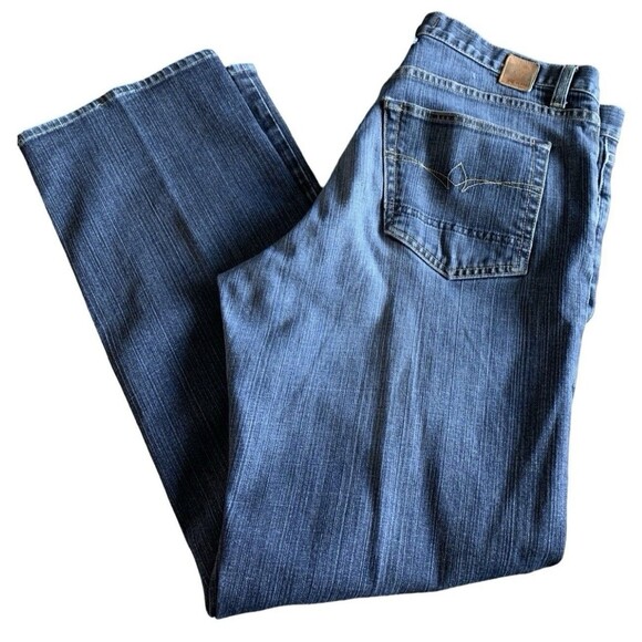 AGAVE Waterman Karma Flex Denim Straight Relaxed Blue Jeans Men’s Size 36 - Picture 1 of 7